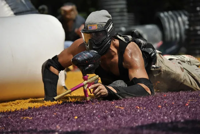 Znakomita zabawa w paintball